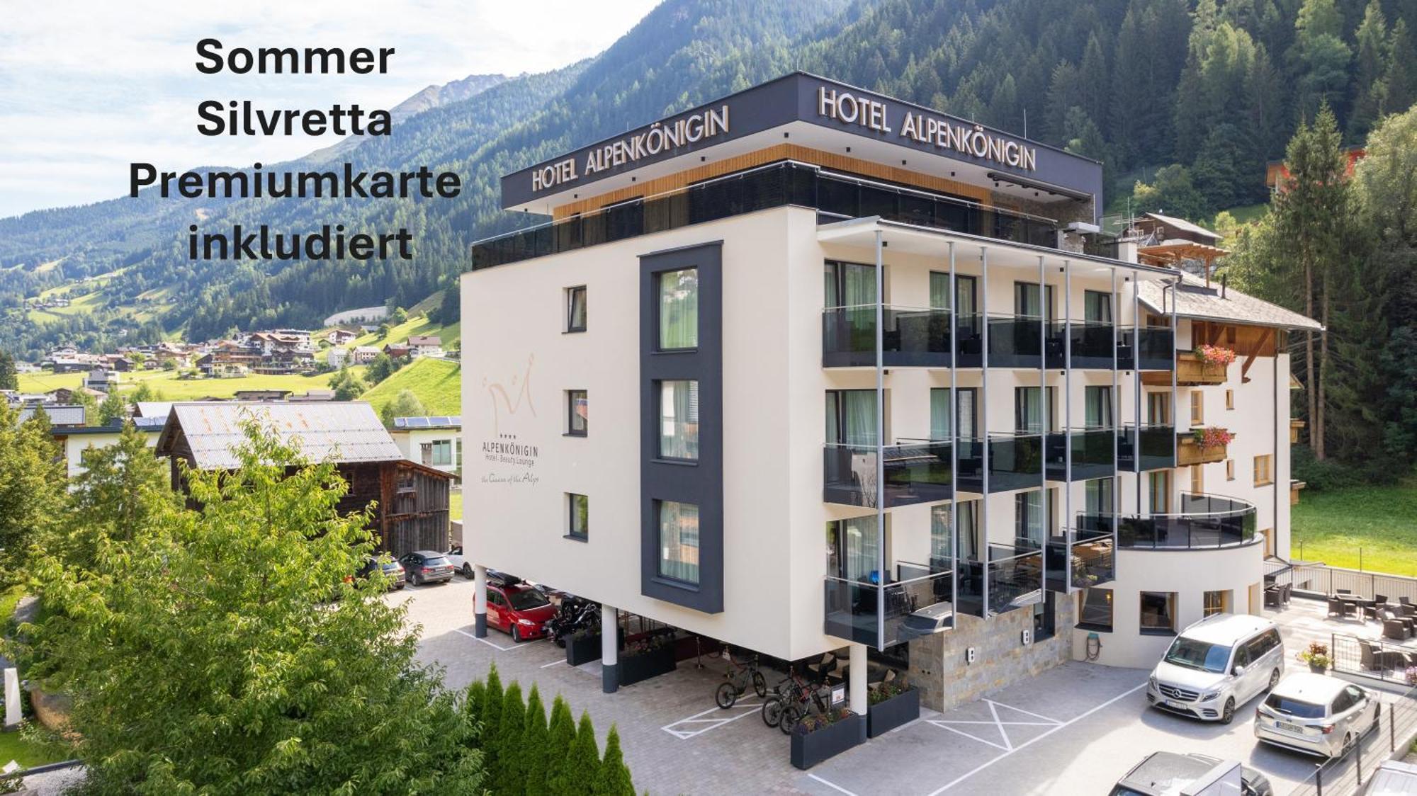 Hotel Alpenkoenigin - Sommer Silvretta Premium Card Inklusive Зее Экстерьер фото